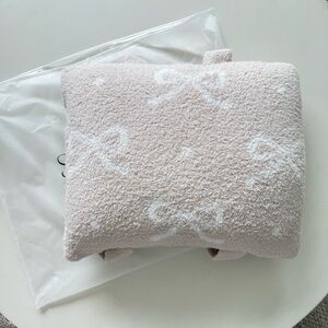 Staykation Krista Horton Sand Bow Backpack Quillow Pillow Blanket